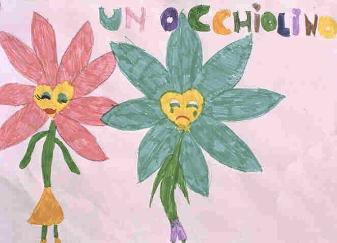 fai l'occhiolino
