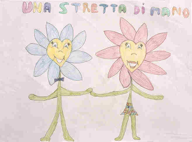 una stretta di mano